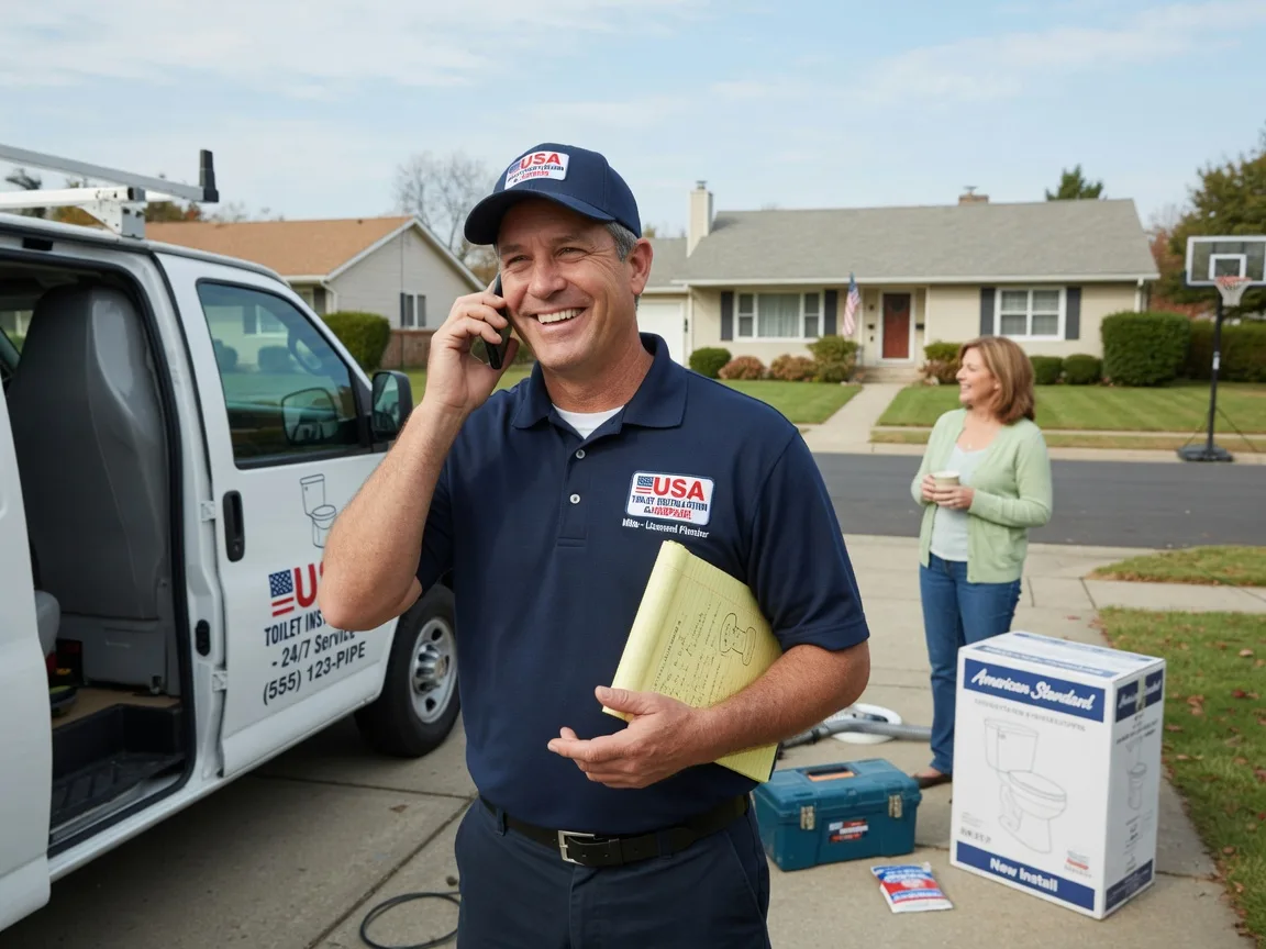 Toilet Installation Meadow Lands, PA FAQs